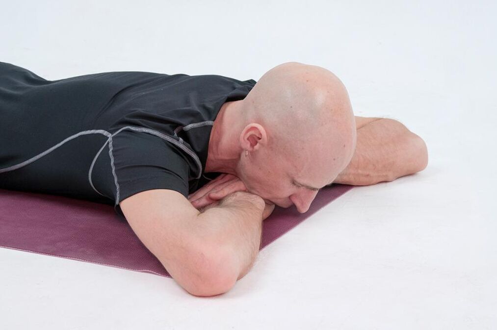 Übungen für zervikale Osteochondrose